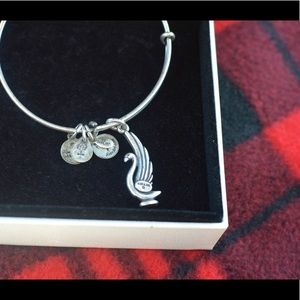 ⛔️SOLD⛔️ Alex & Ani Swan Bracelet